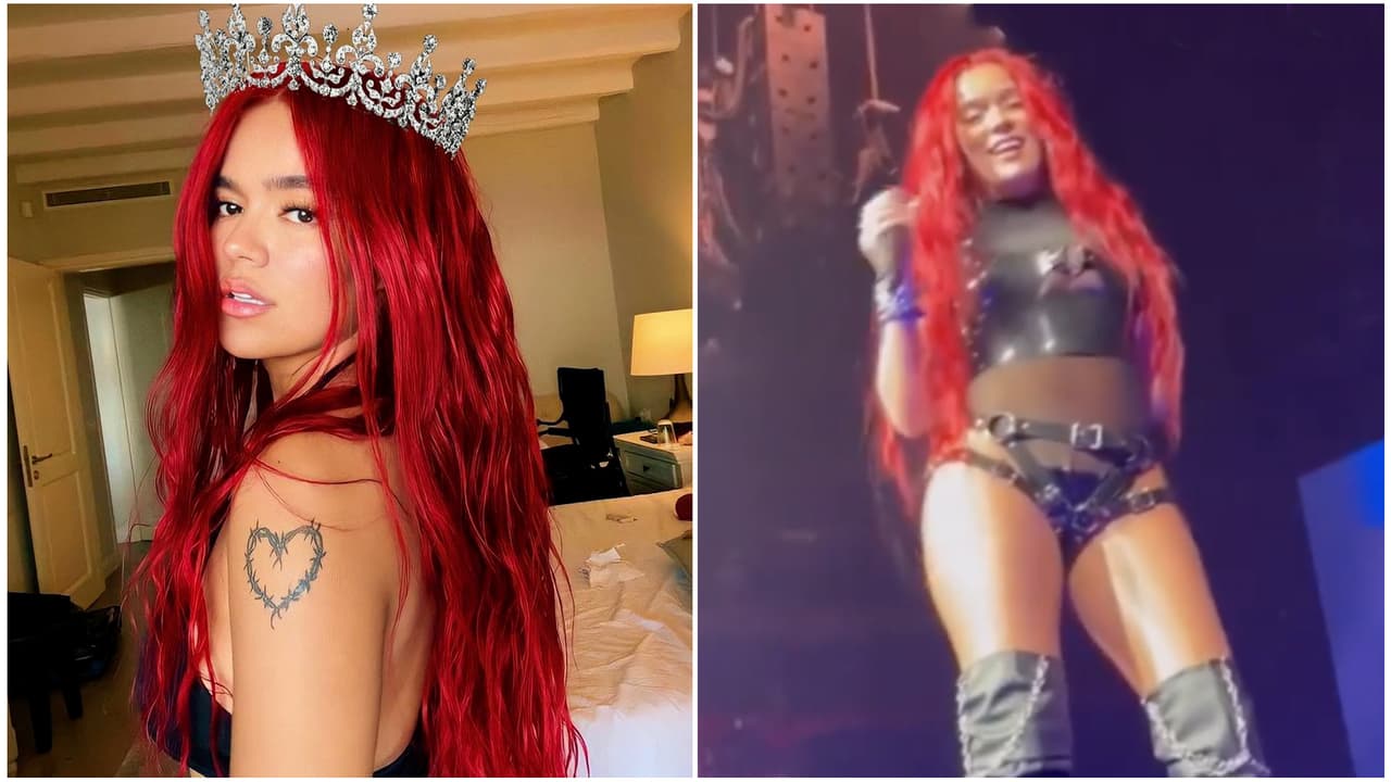 Le proponen matrimonio a Karol G en pleno concierto y así reaccionó: "La tóxica me dio permiso"