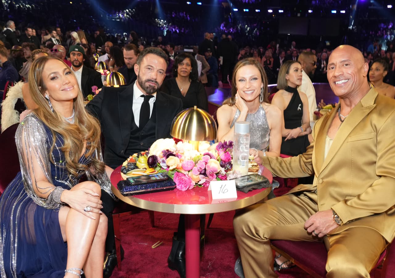 Jennifer López y Ben Affleck en los GRAMMY 2023