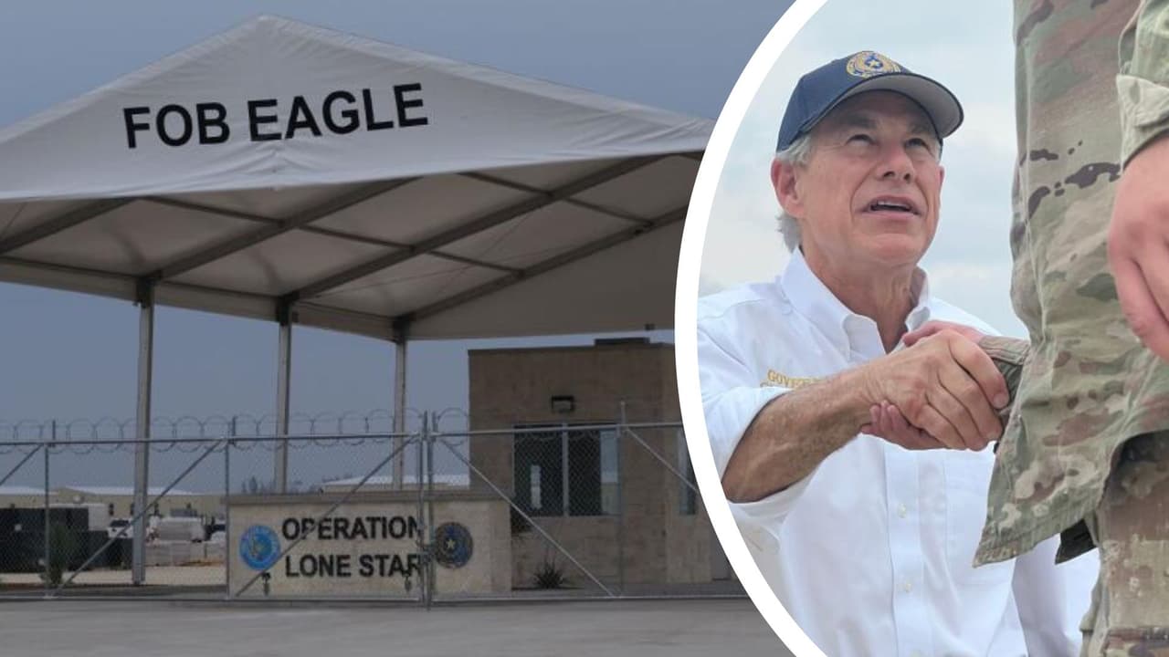 En Eagle Pass se inauguró una nueva base militar con el fin de combatir el tráfico de drogas y la migración irregular, según autoridades. En medio de la apertura, el gobernador Greg Abbott le dio la bienvenida a los primeros 300 soldados que estarán viviendo en ese lugar.
<br>
<br>Aquí puedes ver las imágenes.