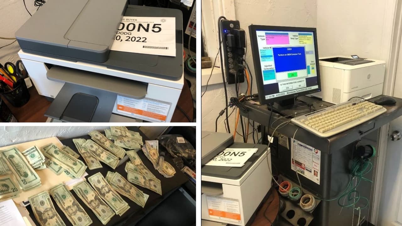 Policía descubre fábrica de placas falsas al sur de Dallas; hay una persona arrestada