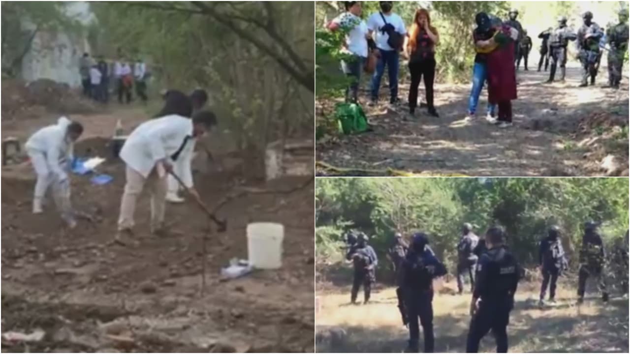 <b>Las atacaron a balazos para impedir que descubrieran un cementerio clandestino</b>
<br>
<br>Familiares de desaparecidos en México fueron recibidos a tiros por unos sicarios para impedir que entraran en la zona. Las mujeres se retiraron y cuando volvieron con las autoridades encontraron una macabra escena: un cementerio clandestino.