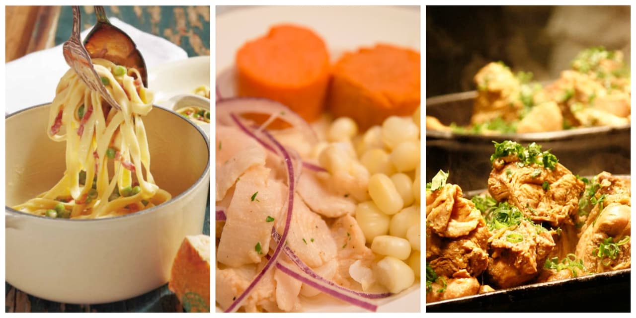 Las recetas caseras de tres top chefs de América Latina 