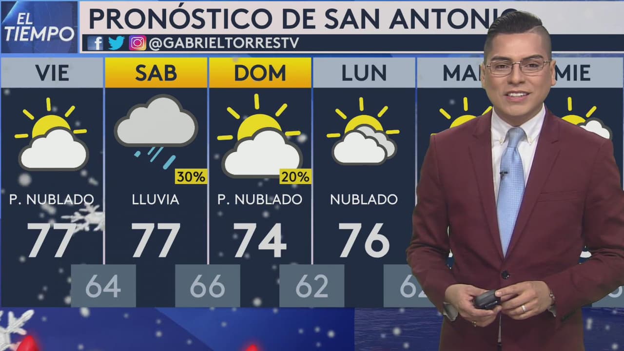 ¡Maneje con precaución! Habrá lluvia y neblina en San Antonio este viernes