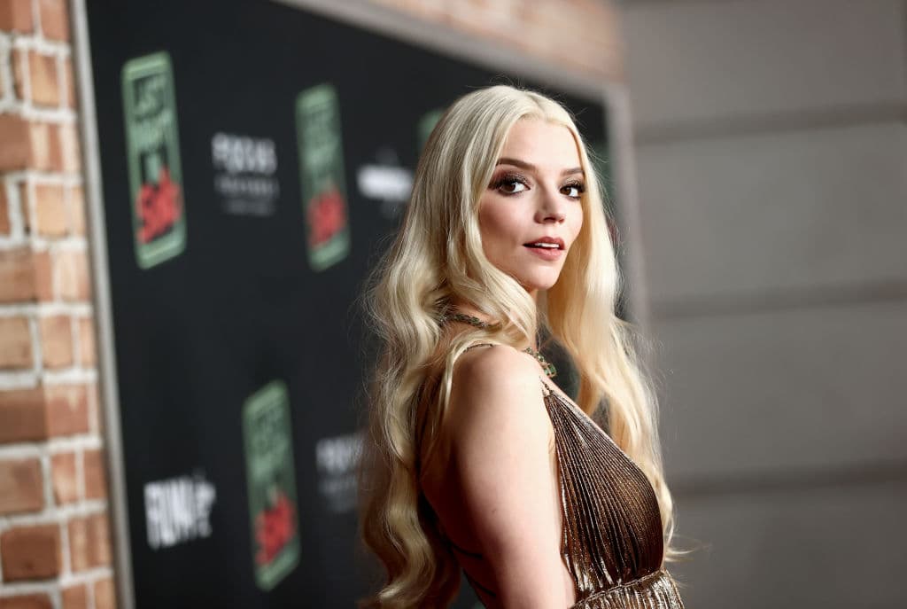 LOS ANGELES, CALIFORNIA - OCTOBER 25: Anya Taylor-Joy attends Focus Features' premiere of "Last Night In Soho" at Academy Museum of Motion Pictures on October 25, 2021 in Los Angeles, California. (Photo by Matt Winkelmeyer/Getty Images)