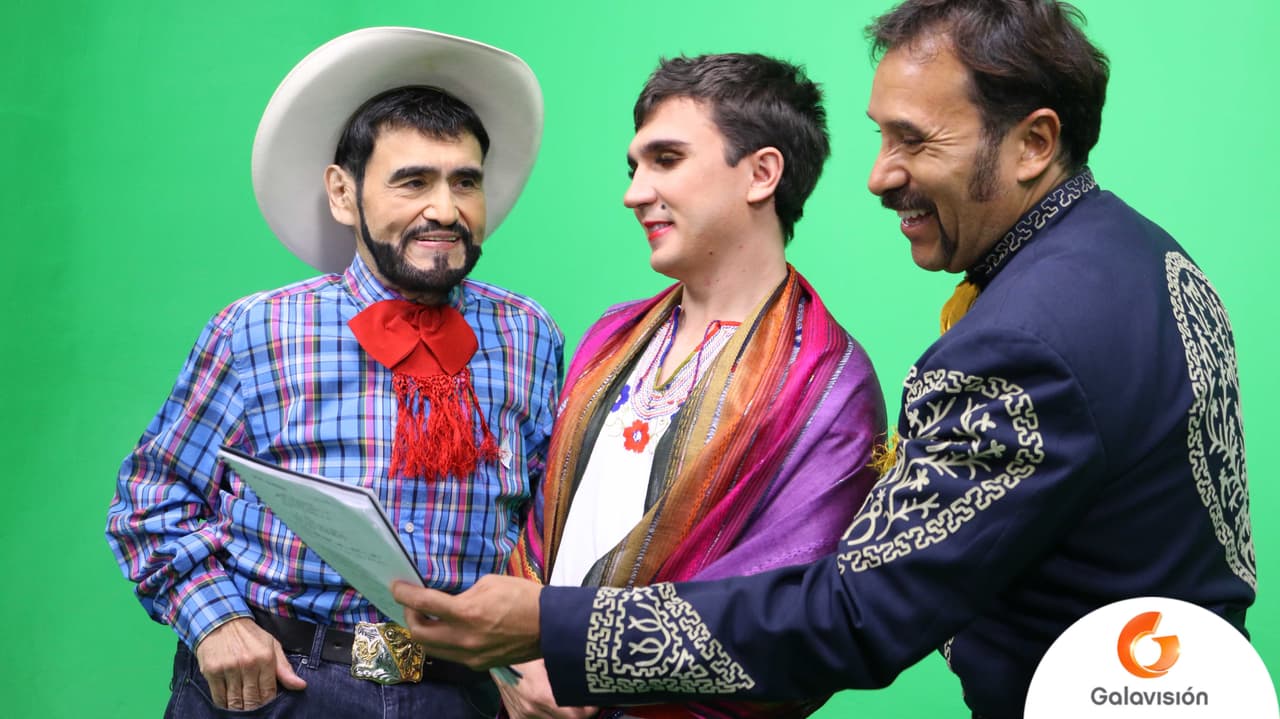 Juntos crearon un gran equipo durante los ensayos.