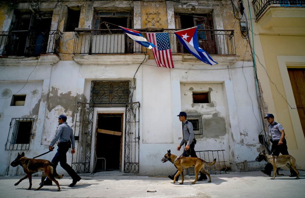 La Habana durante la visita de Obama.
