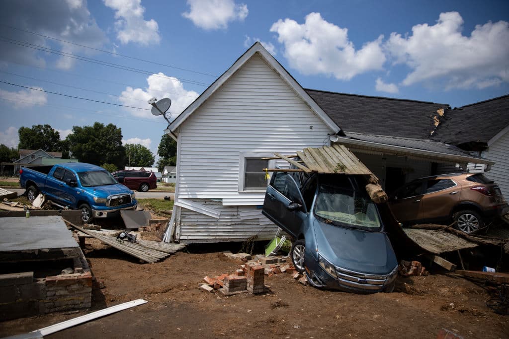 <b>Tennessee, 2021.</b> Veinte personas murieron cuando arroyos cercanos a Waverly, en el centro de Tennessee, se desbordaron tras más de 17 pulgadas (43 centímetros) de lluvia en menos de 24 horas en agosto de 2021.