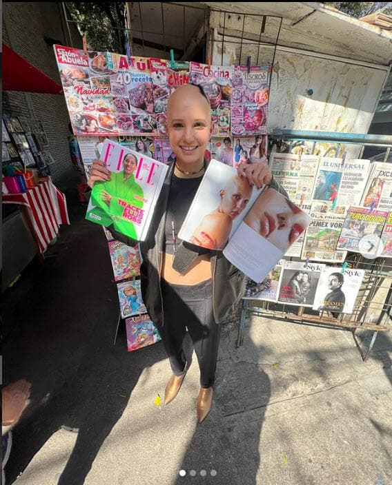 Camila se liberó al compartir con el mundo su enfermedad y un año después de raparse empezó a ver los frutos de su valentía. "Nunca pensé que al enfrentar mi mayor miedo se me iban a abrir tantas puertas, gracias", dijo en mayo de 2021.
