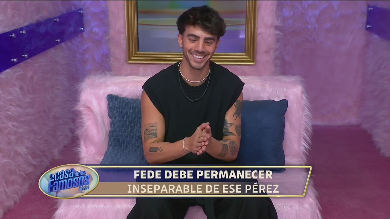 Fede Vigevani quedará 'pegado' a Ese Pérez como parte de sus misiones en La Casa de Los Famosos México 2026