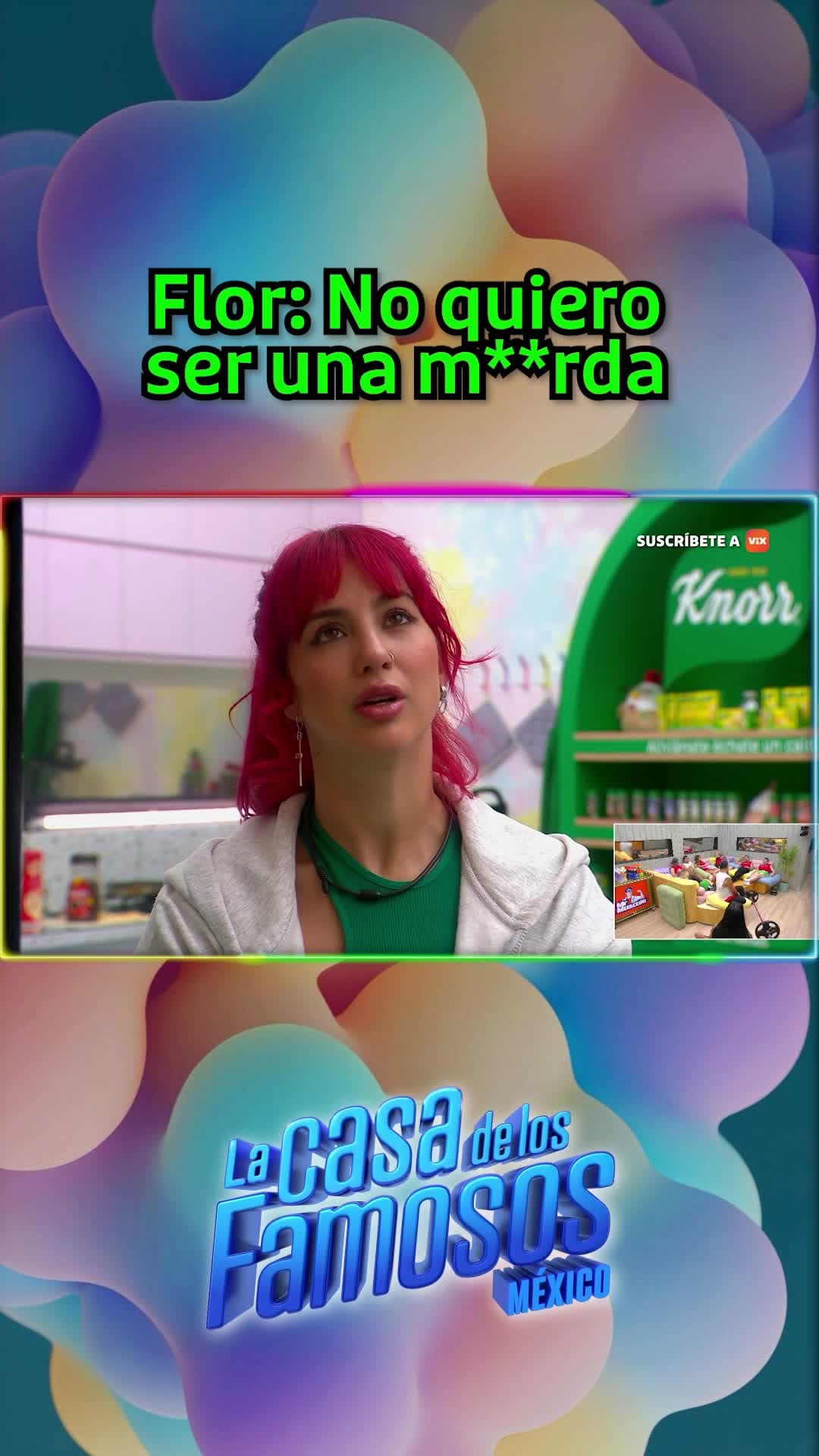 Flor: No quiero ser una m**rda