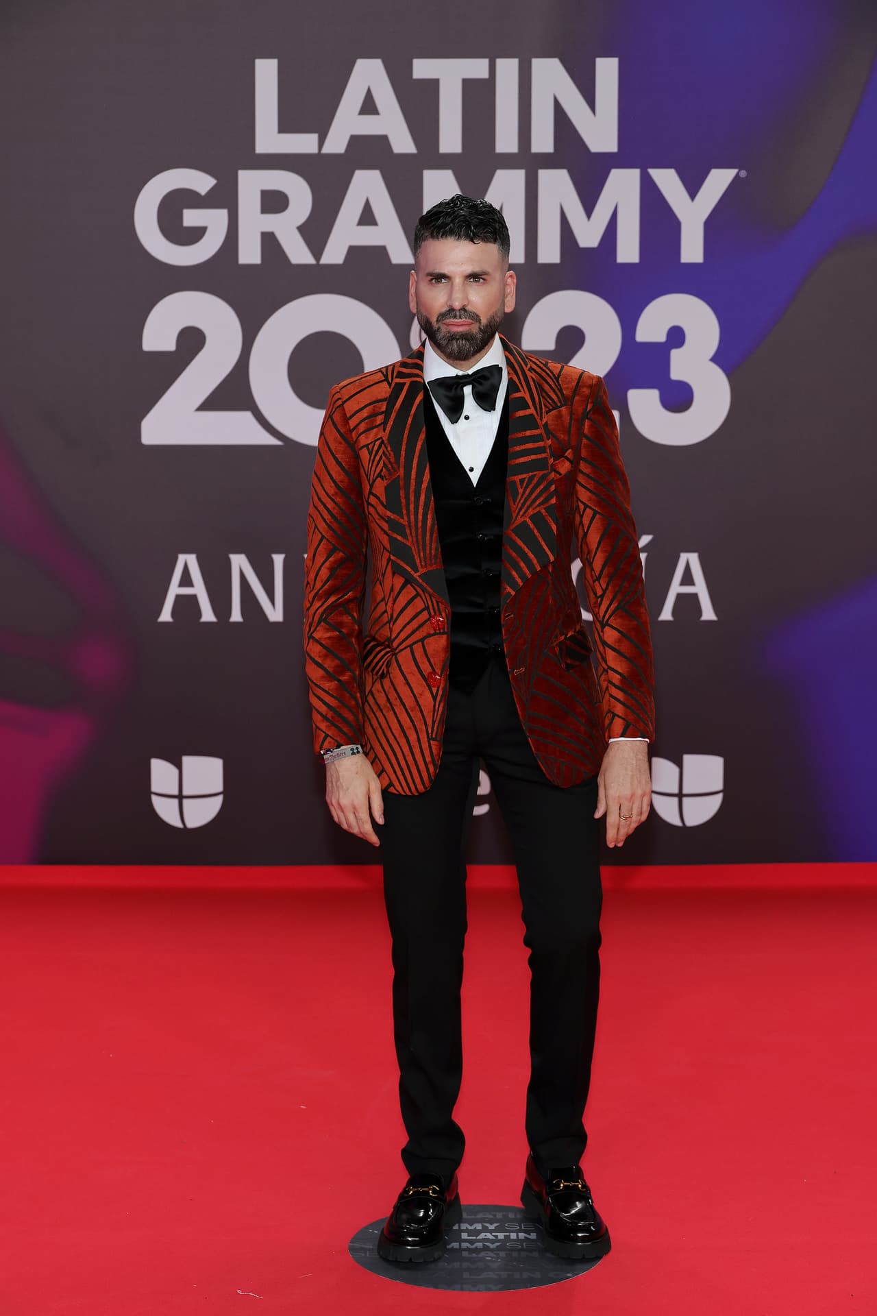 Con ella hizo equipo 
<b>Jomari Goyso </b>en la cobertura matutina. Él también pasó por la alfombra roja de los Latin GRAMMY, que por primera vez se celebraron en su tierra natal. 
<br>