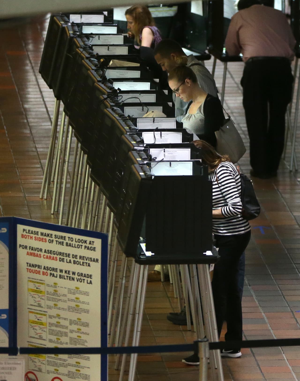 Un centro de votación, también en Miami-Dade, activo desde este lunes a las 7 de la mañana.