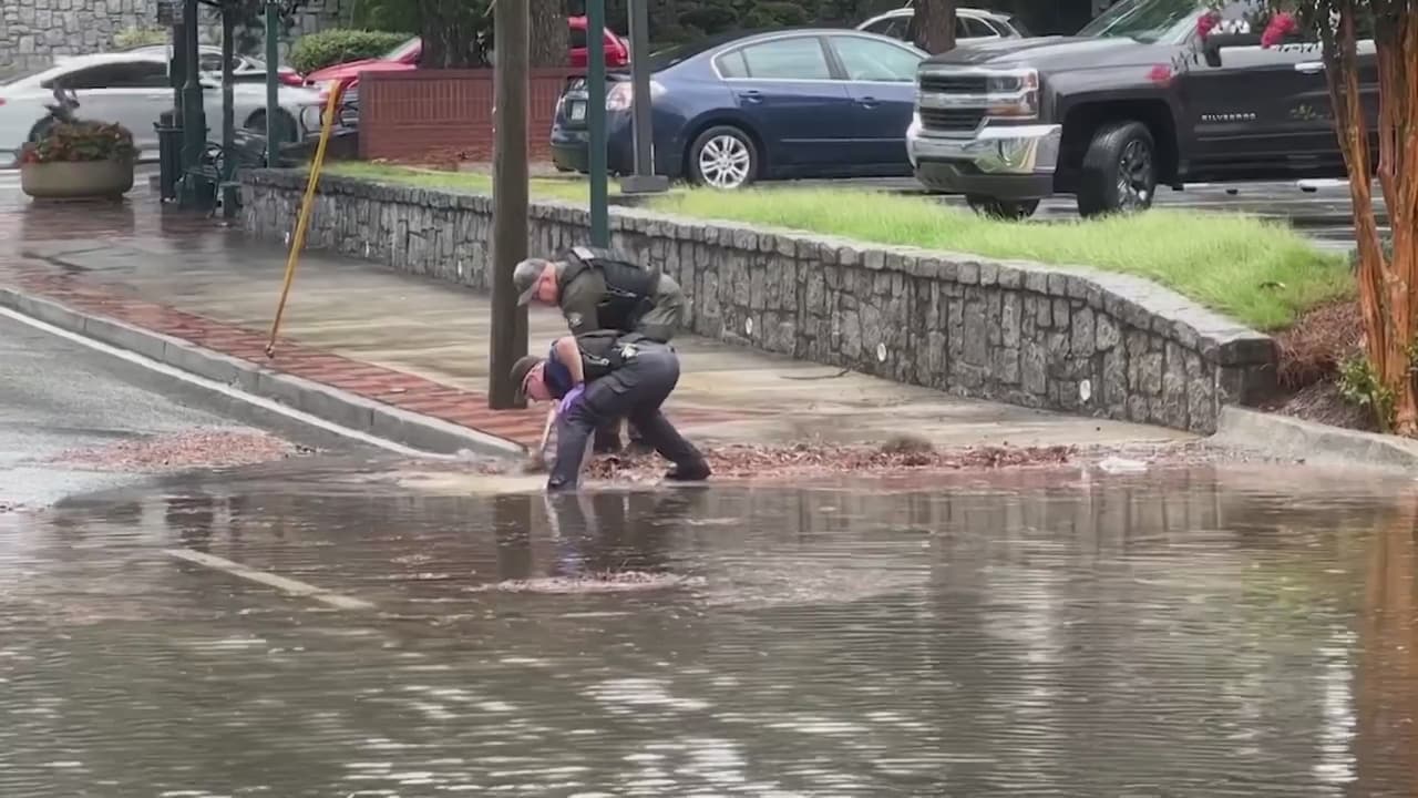 Lluvias dejan afectaciones e inundaciones en Sandy Springs