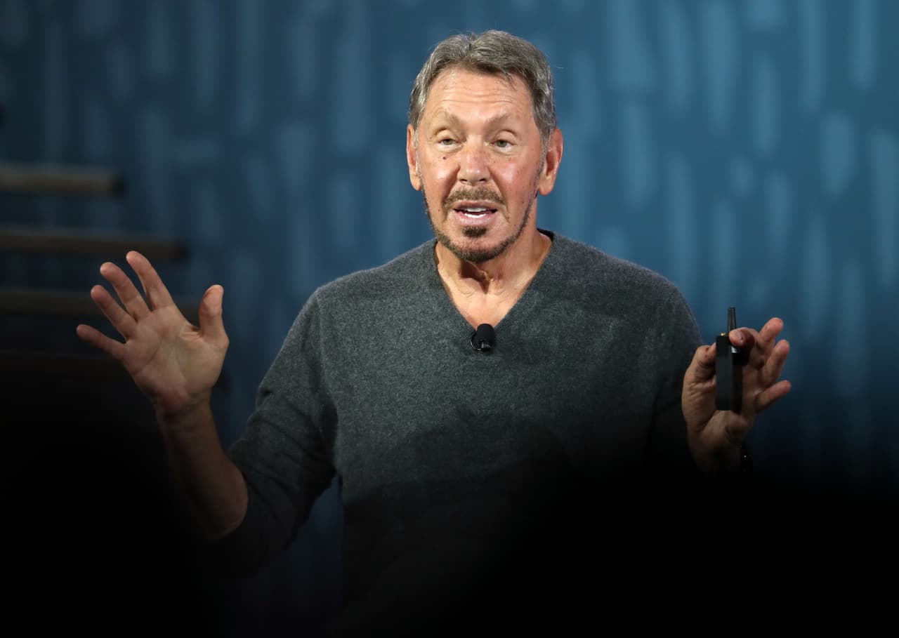 <b>Larry Ellison</b>, estadounidense. Es cofundador de la tecnológica Oracle. Su patrimonio neto total es de 68,800 millones de dólares.