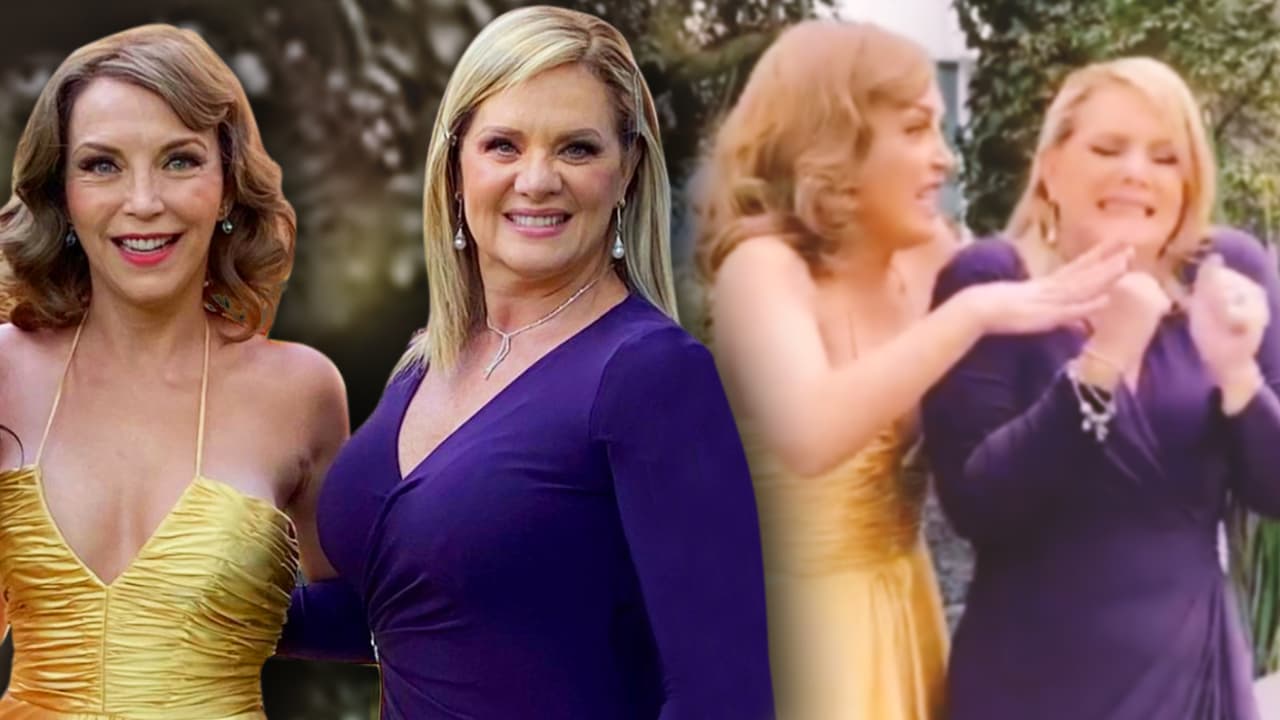 Cómplices hasta en TikTok: Erika Buenfil le da “una clase” a Laura Flores (y tenemos el detrás de cámaras)