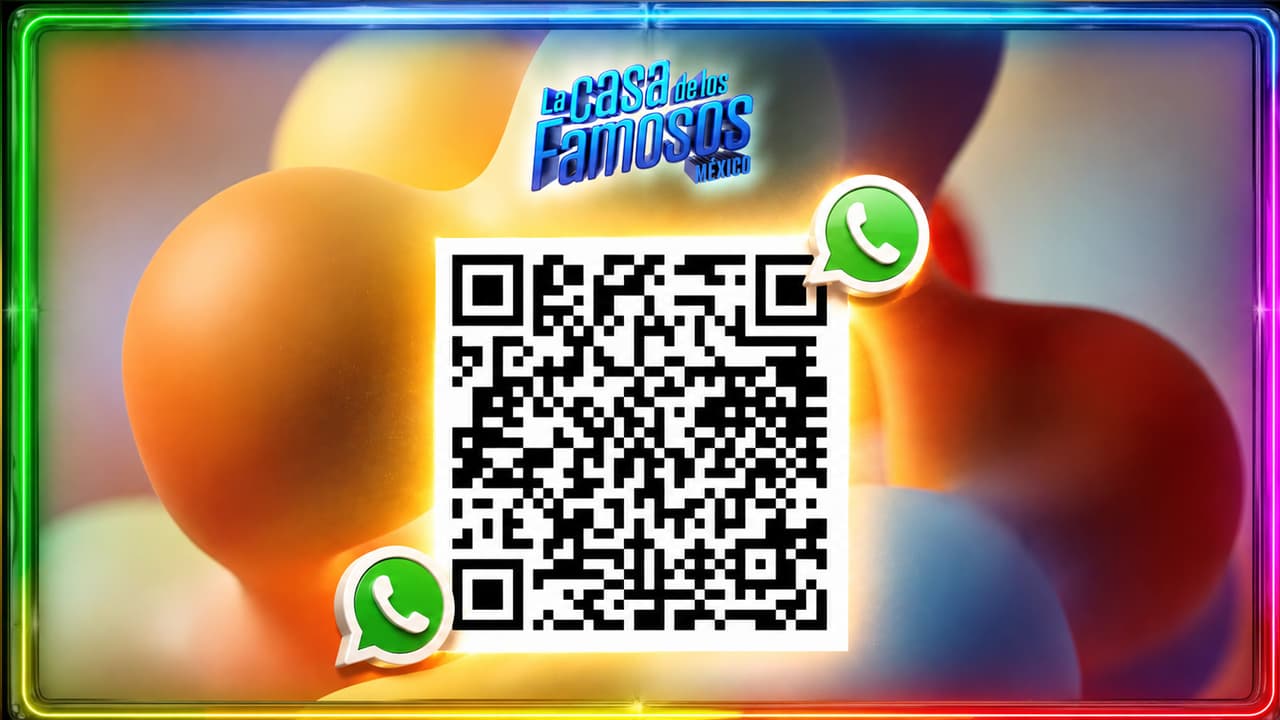 QR canal de WhatsApp La Casa de Los Famosos México 2026.