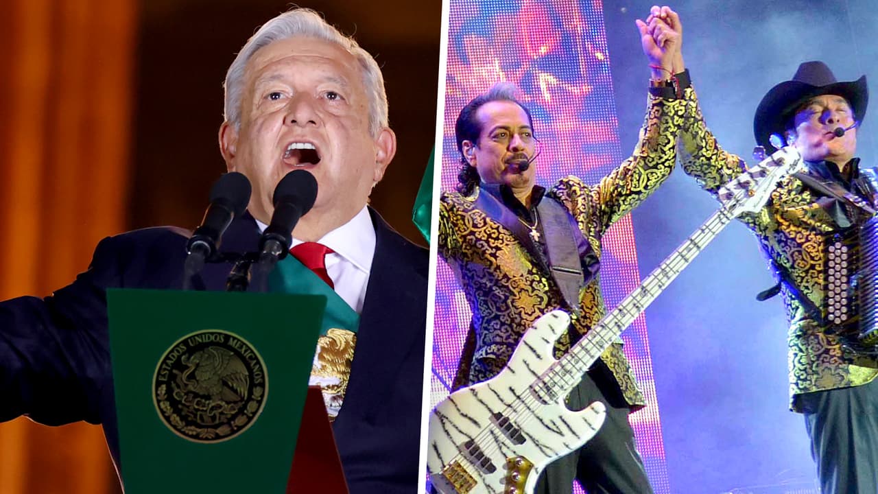 Los Tigres del Norte estelarizarán el festejo de Independencia en el Zócalo de la Ciudad de México