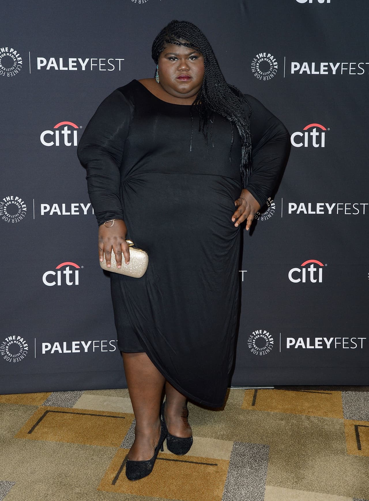 Actress Gabourey Sidibe attends the The 33rd annual PaleyFest Los Angeles hosted by The Paley Center for Media, celebrating "Difficult People", in Hollywood, California, on March 18, 2016. / AFP / ANGELA WEISS (Photo credit should read ANGELA WEISS/AFP/Getty Images)