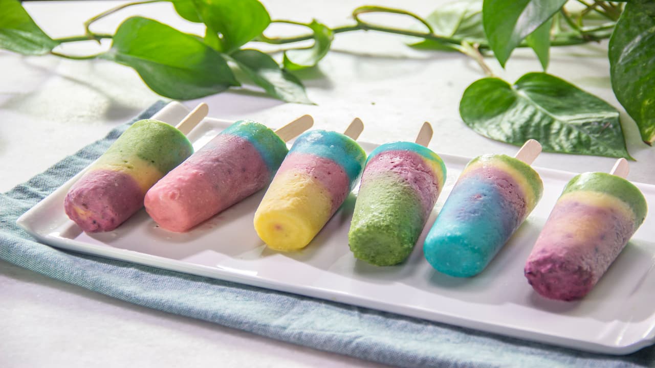 Paletas arcoíris