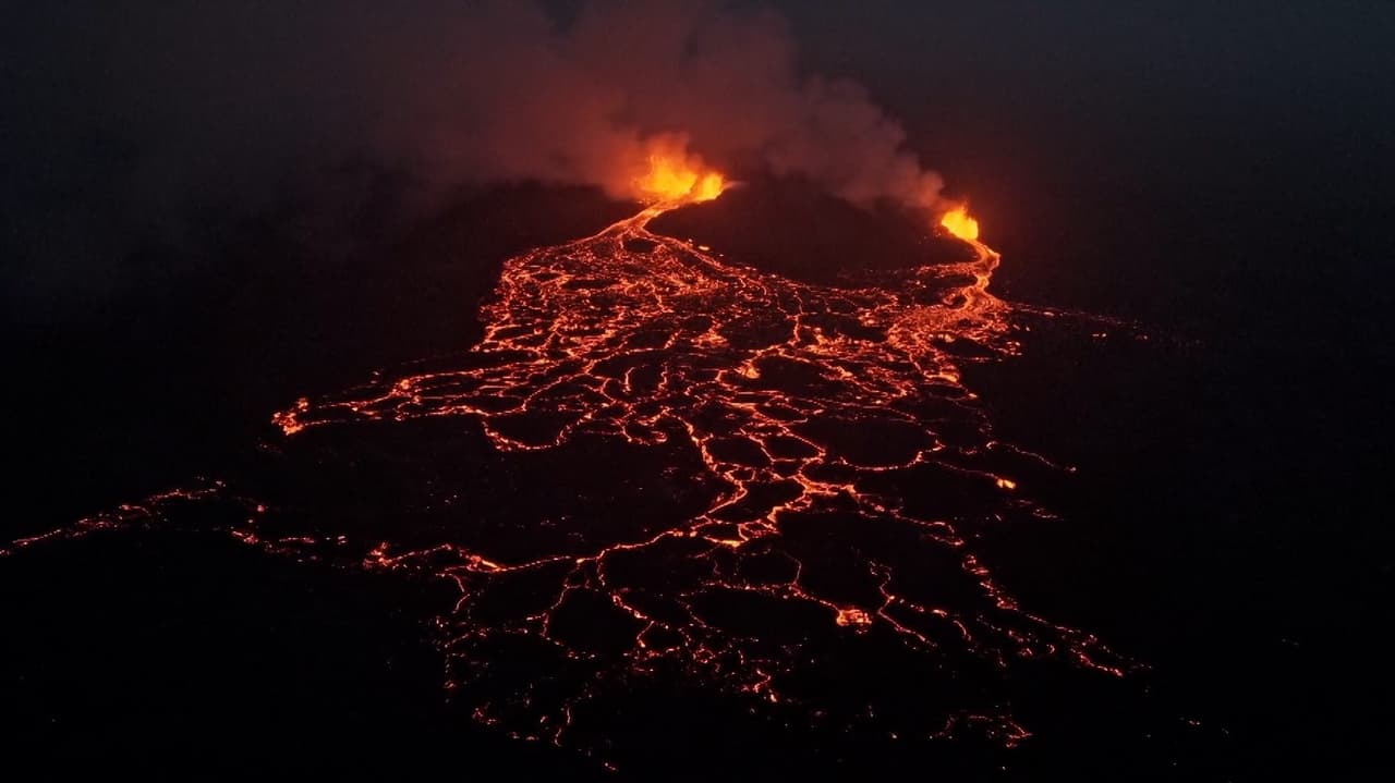 En imágenes: las espectaculares erupciones volcánicas en Islandia