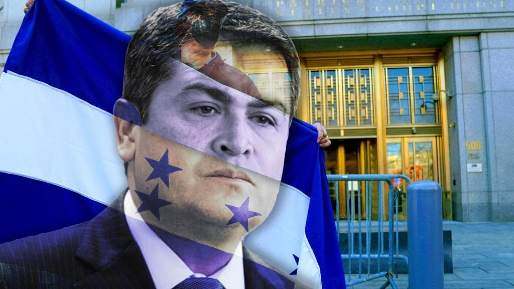 "Narcotráfico patrocinado por el Estado": el caso contra el expresidente de Honduras Juan Orlando Hernández