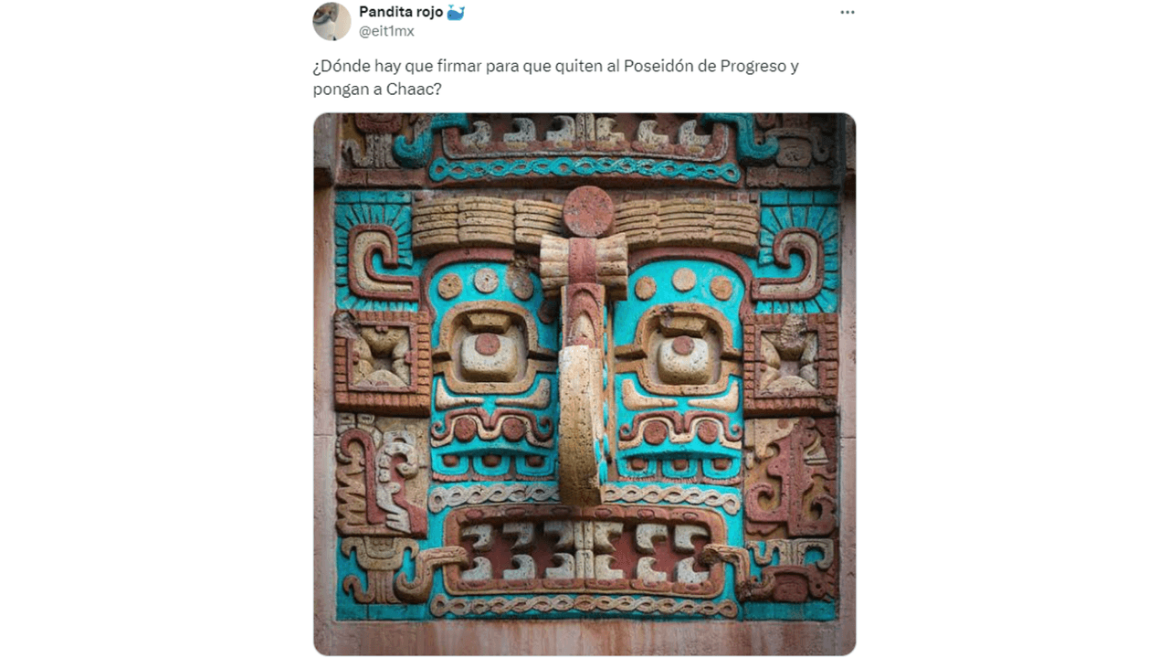La supuesta batalla entre Chaac y Poseidón inundó de memes las redes sociales.