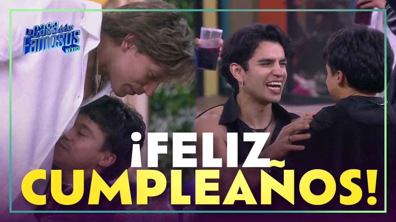 Los habitantes abrazan a Abelito por su cumpleaños