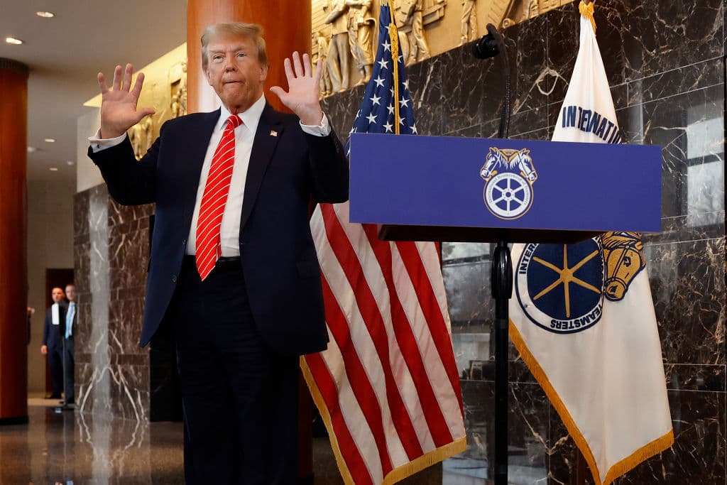 Trump se opone al proyecto negociado en el Senado. (Photo by Chip Somodevilla/Getty Images)