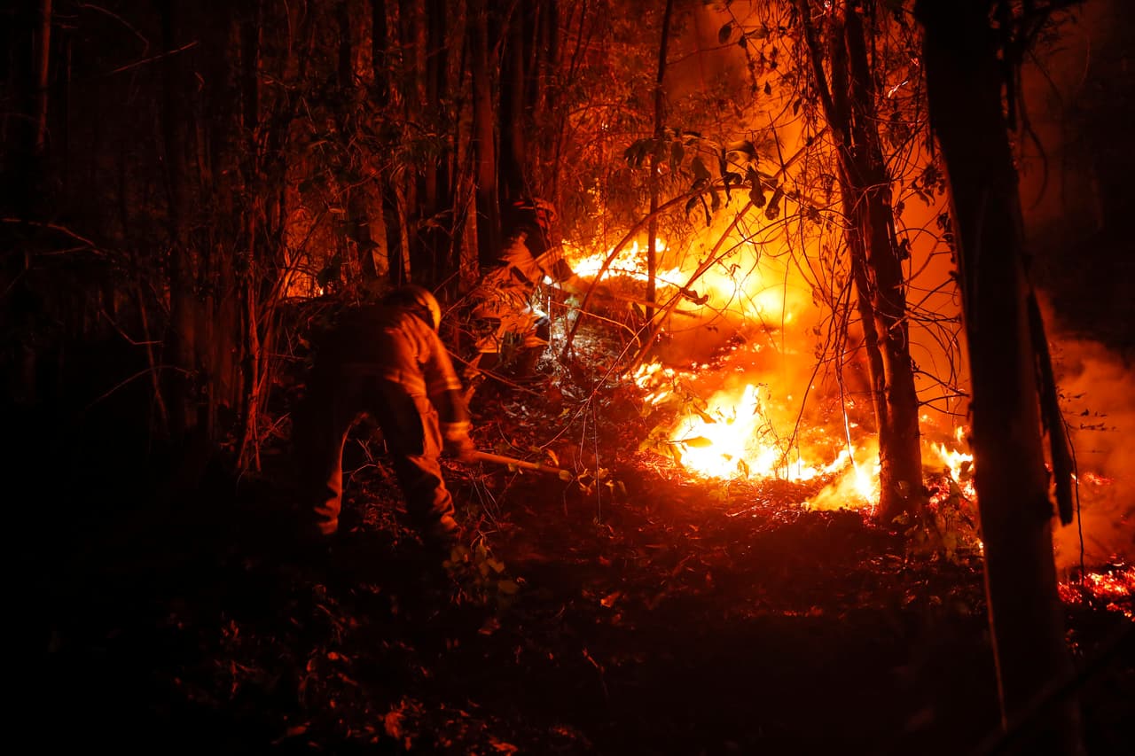 Al menos 26 muertos y un millar de heridos en los peores incendios que ha registrado Chile en décadas
