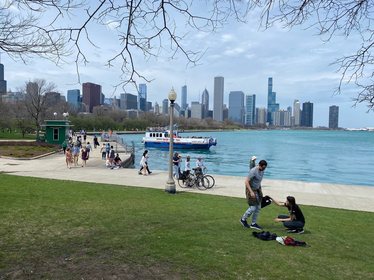 Habitantes de Chicago así disfrutaron del calor