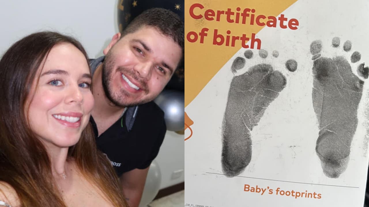 Antonia Botero 'La Chicanera' y su esposo revelan primera foto solos junto a su bebé