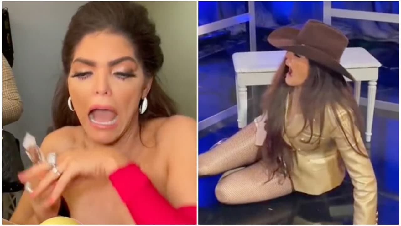 En ‘topless’ y en el piso: Ana Bárbara y los ‘fails’ que ha pasado por lucir espectacular