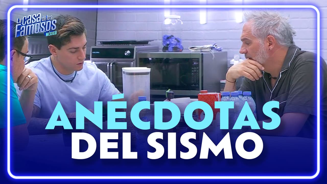 Arath y Mario contaron a Agustín cómo vivió Televisa el sismo de 1985