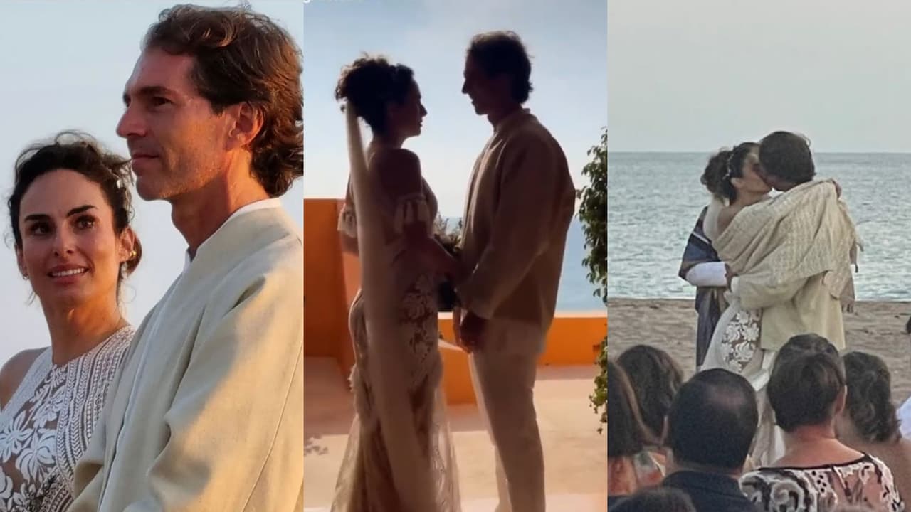 Ana Serradilla se casó con Raúl Martinez Ostos con una romántica ceremonia.