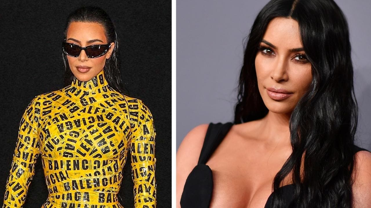 Sin poder caminar ni sentarse, así fue el calvario de Kim Kardashian y su traje Balenciaga