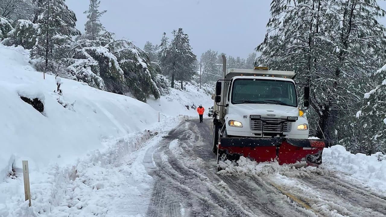 Declaran estado de emergencia en los condados de Placer y Nevada por las tormentas