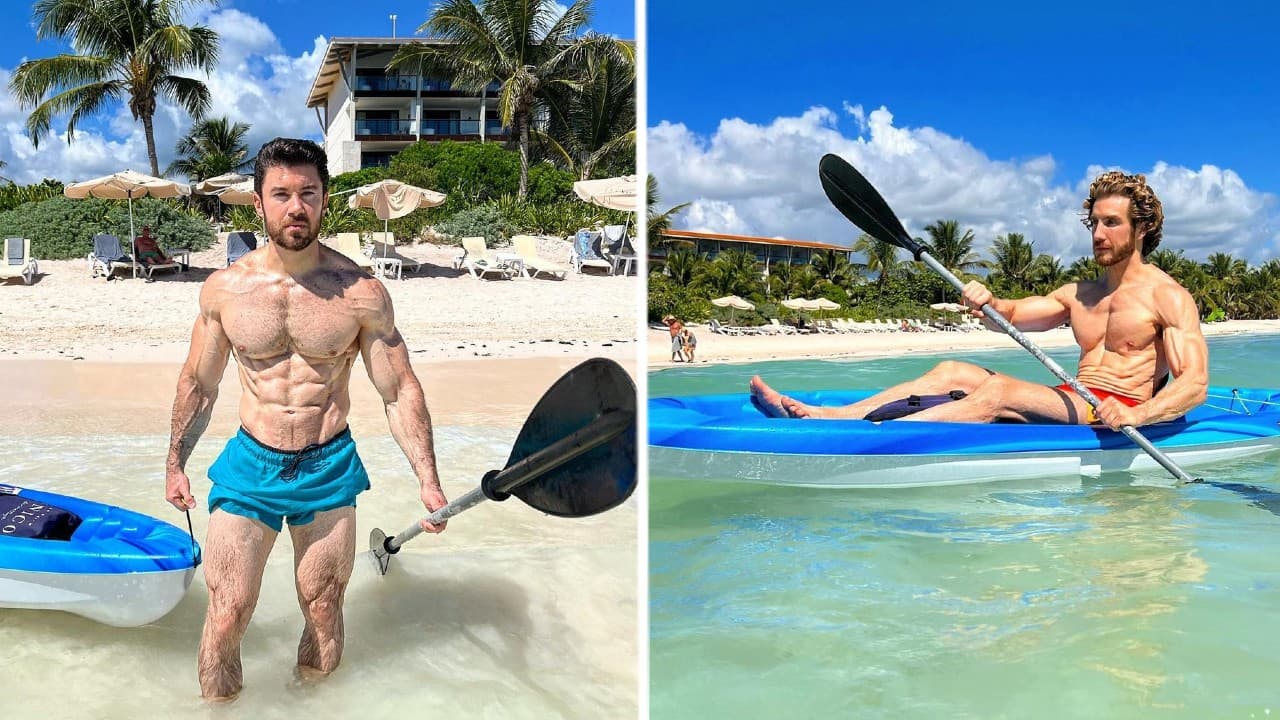 También disfrutaron de practicar kayak en las aguas cristalinas del lugar. 
<br>