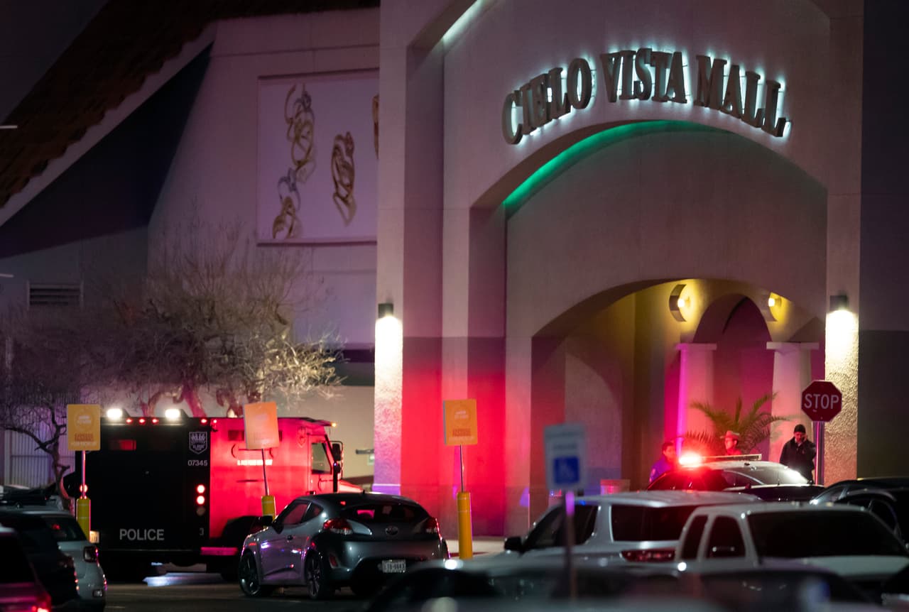 Un tiroteo en el centro comercial Cielo Vista Mall, en El Paso, Texas, dejó a una persona sin vida y tres heridos, este miércoles 15 de febrero.
