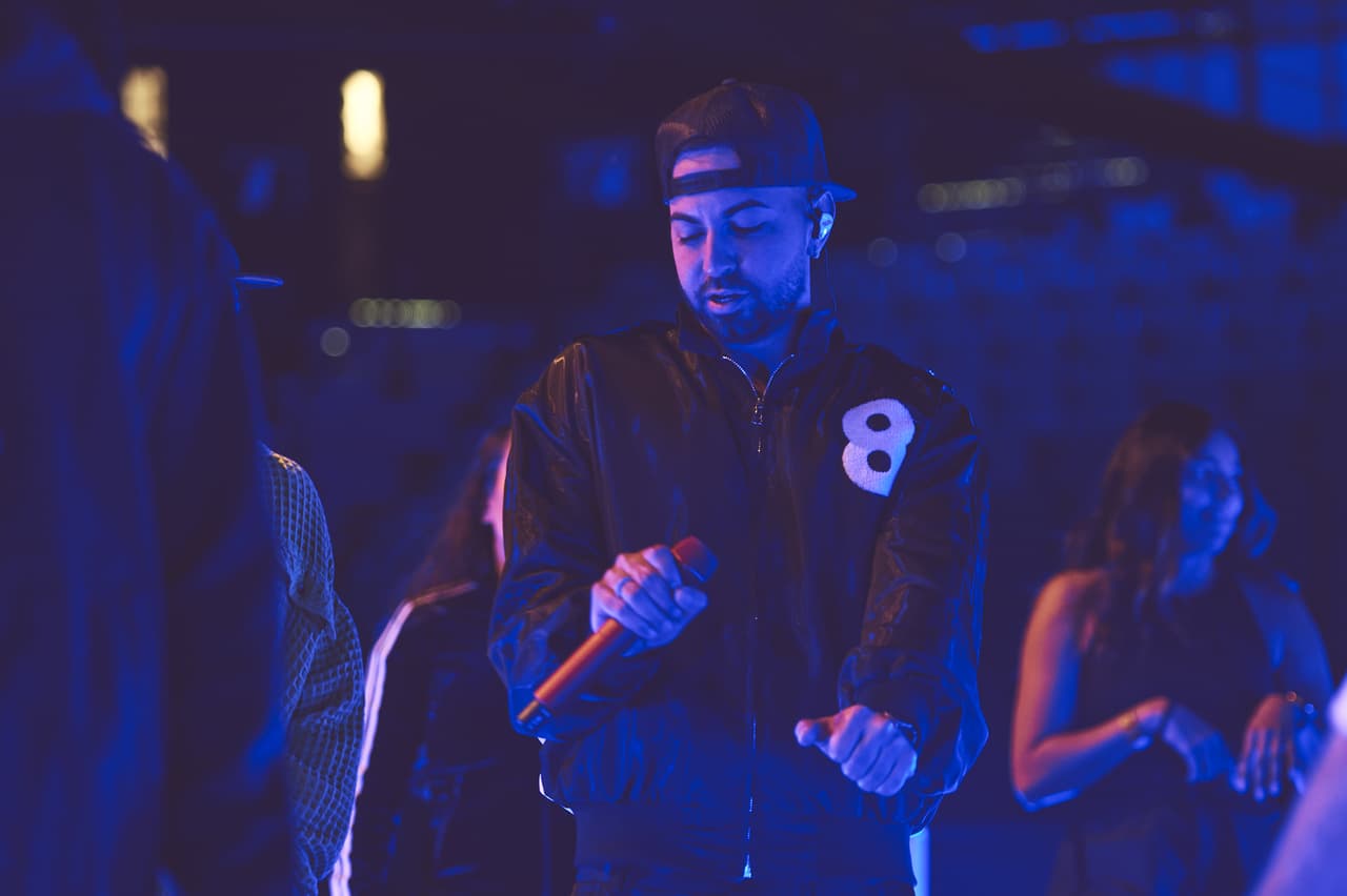 El género urbano se hizo presente en el segundo día de ensayos. Tuvimos a tres de sus máximos exponentes; uno de ellos Justin Quiles, quien presentará su colaboración con Myke Towers. 
<br>