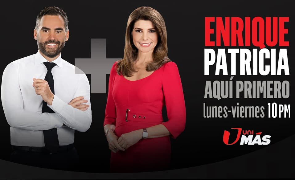 UniMás estrena noticiero nocturno con Patricia Janiot y Enrique Acevedo 