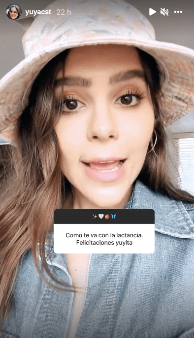“Yo creí que metiéndome a los cursos antes de que naciera Mar la iba a armar, que me lo iba a pegar y en vaca jugosa y poderosa iba a lanzar leche a todos lados” explicó.