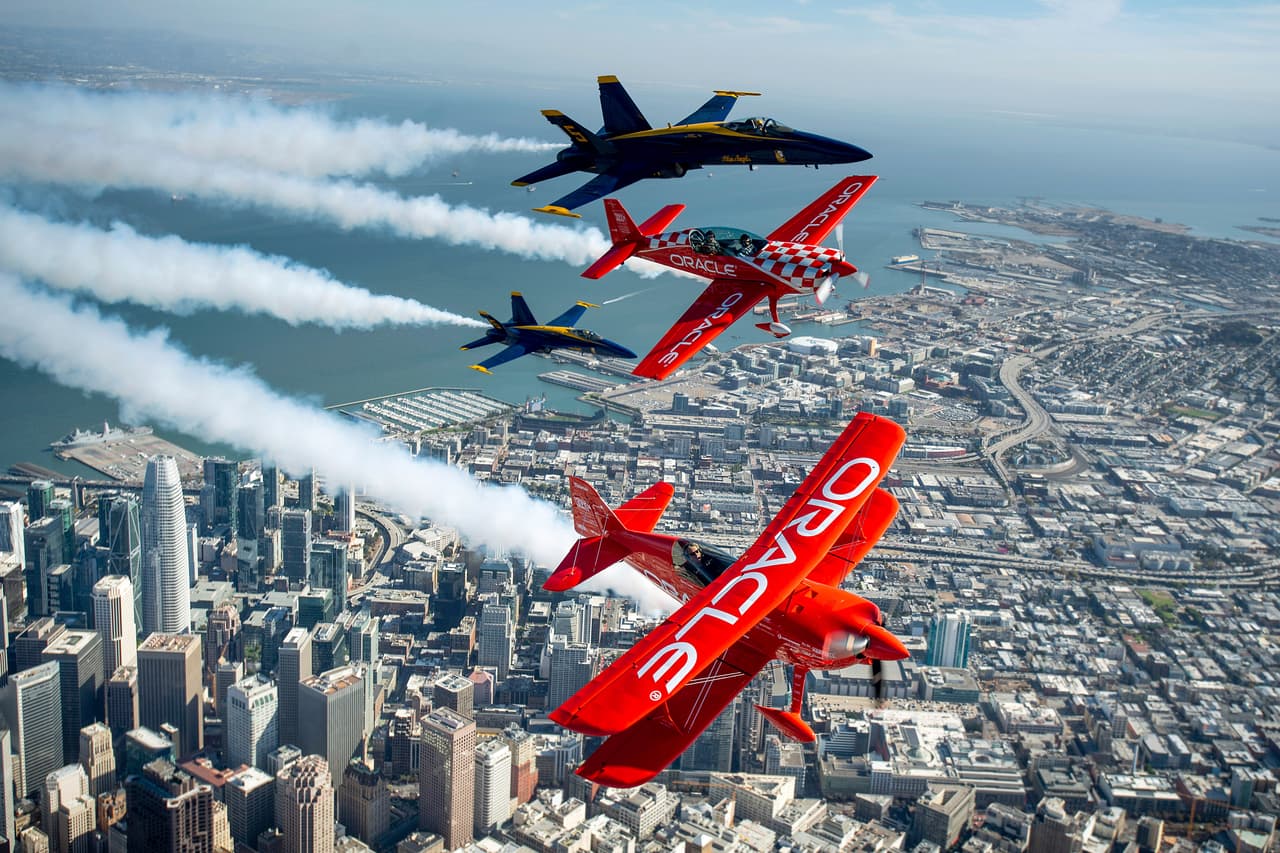 La semana de espectáculos aéreos conocida como 
<a href="https://fleetweeksf.org/" target="_blank">‘Fleet Week’</a> regresa este año a la Bahía de 
<a href="https://www.univision.com/temas/san-francisco">San Francisco</a> tras haber sido suspendida debido a la pandemia de coronavirus.