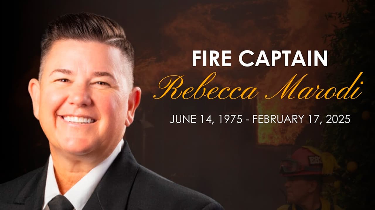 Rebecca Marodi, la capitana de CAL FIRE en San Diego, muere apuñalada en su casa: esto es lo que se sabe del caso