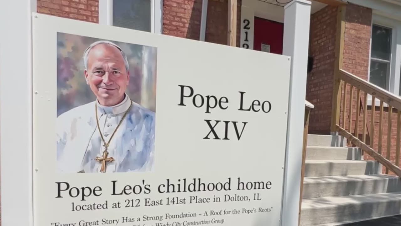 El papa León XIV y el comercio en Chicago: cómo negocios locales aprovechan su pontificado