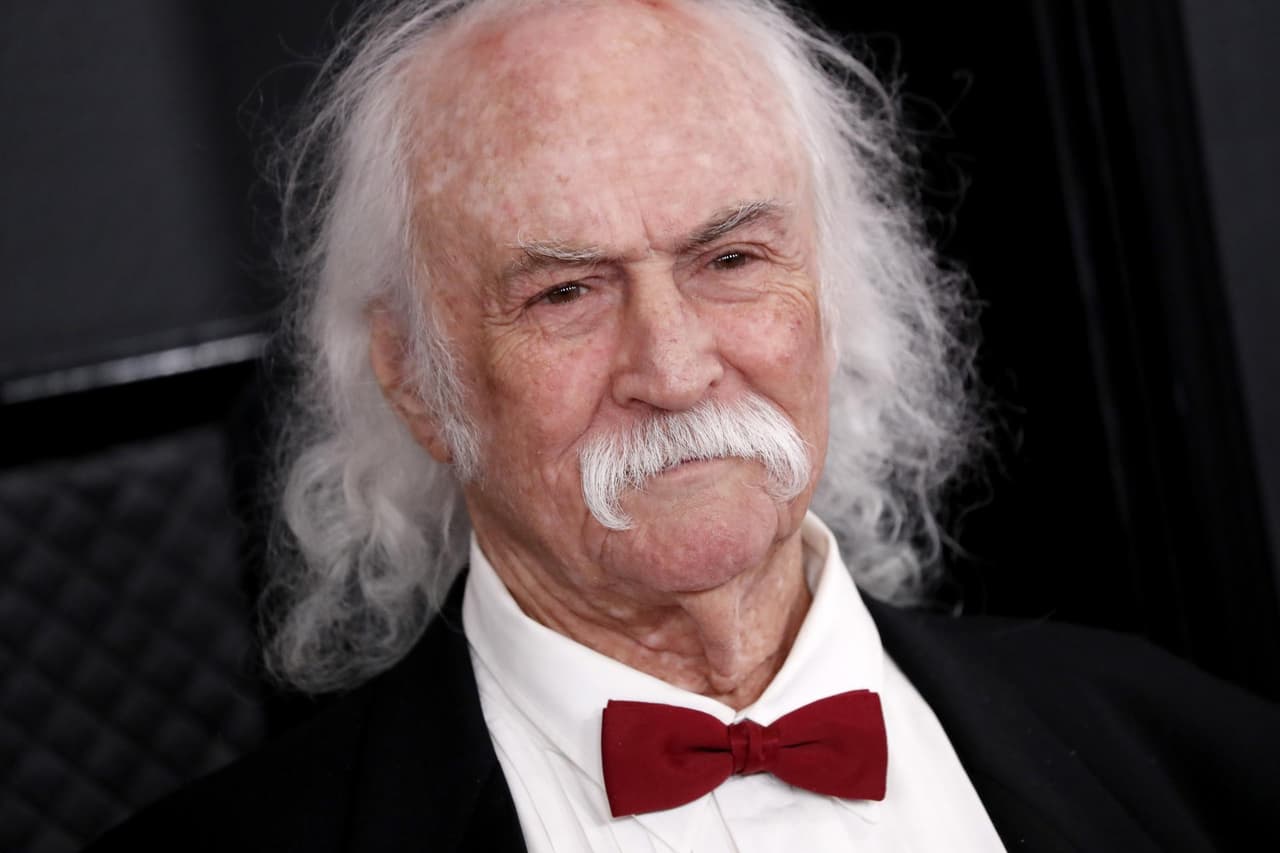 Muere David Crosby, figura legendaria del rock estadounidense