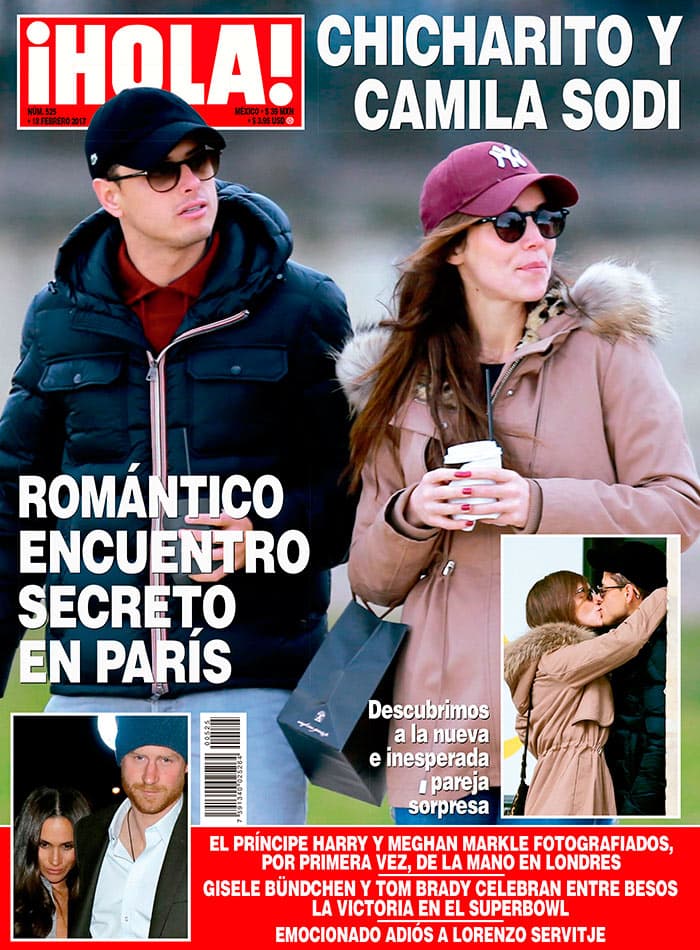 <b><a href="http://www.univision.com/temas/camila-sodi">Camila Sodi</a></b> y
<b> Javier Hernández</b> 'Chicharito' sorprendieron con su romance en febrero de 2017, la relación se destapó al ser captados en un viaje por las calles de París, las imágenes fueron publicadas por la revista ¡Hola!
