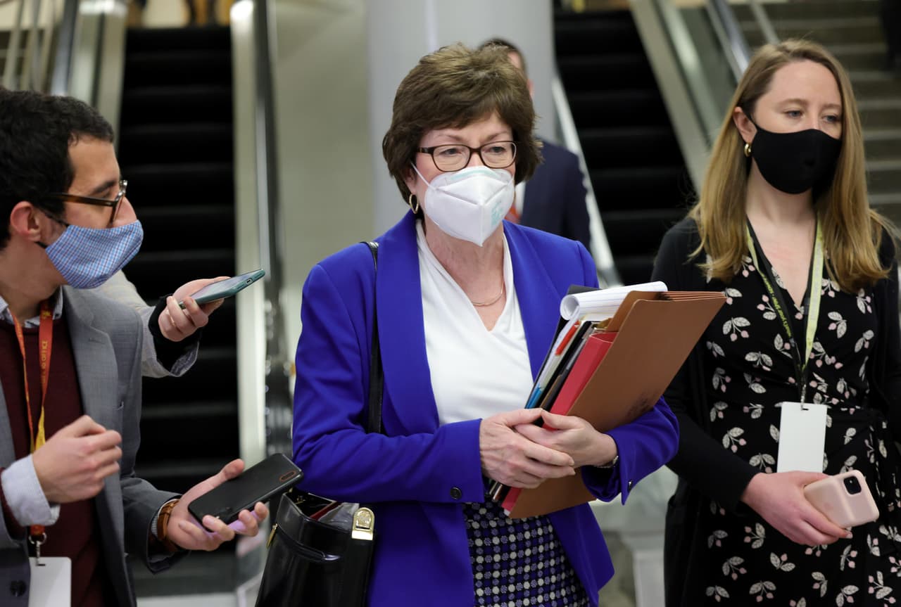 La senadora republicana por Maine, 
<b>Susan Collins</b>, calificó la presentación del miércoles de "fascinante" y fue una de las muchas que usaron el mismo término.