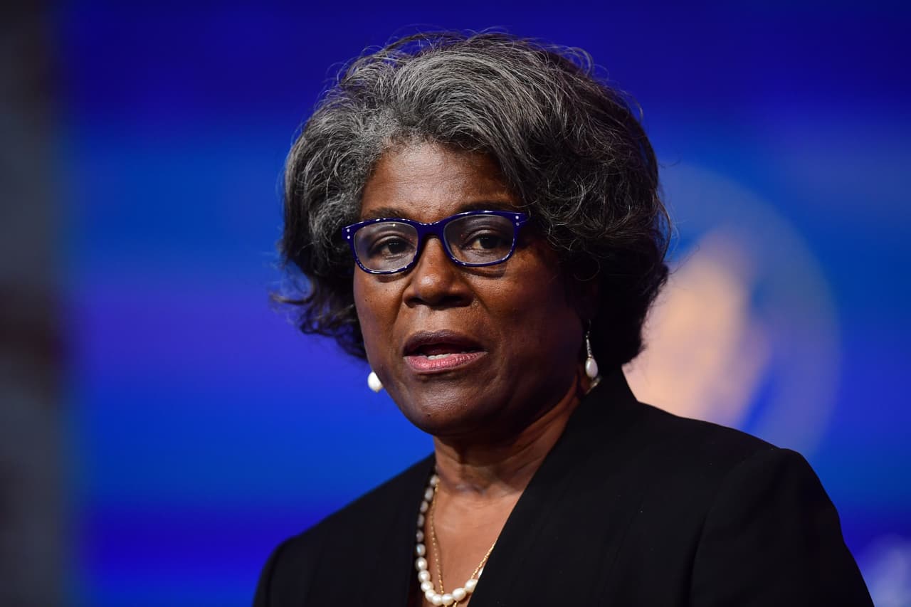 <b>Embajadora ante las Naciones Unidas: Linda Thomas-Greenfield.</b> Oficial de carrera del servicio exterior. Se desempeñó como la principal diplomática estadounidense para los asuntos africanos durante la era Obama.