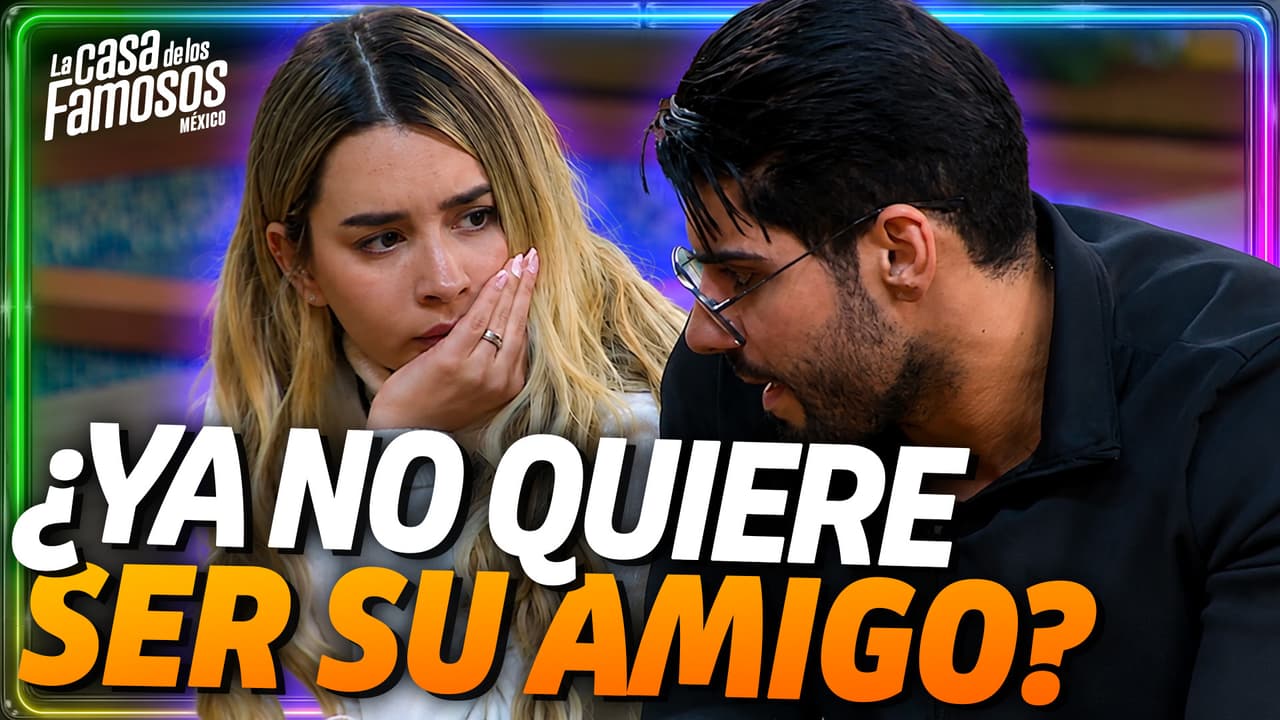MASAD le pide a Brianda dejar de ser AMIGOS para no perjudicarla con su cuarto