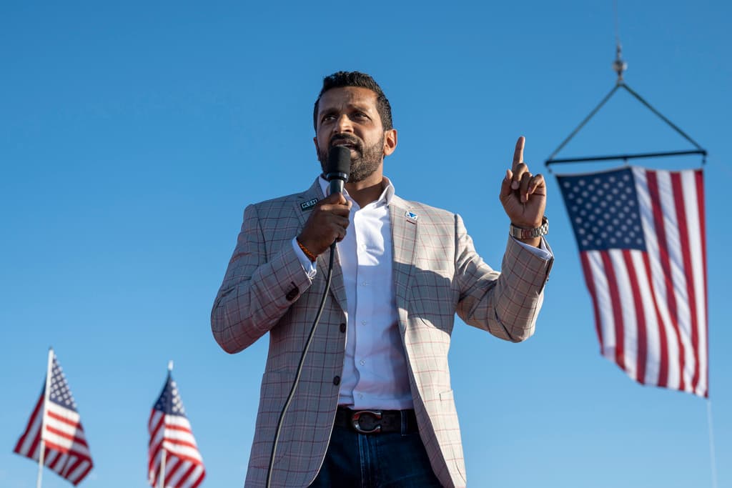 Imagen de archivo de Kash Patel (AP Photo/José Luis Villegas, File)
